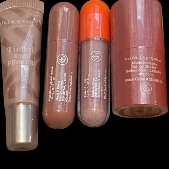 Ulta Beauty Makeup Set with Gold Bag - Picture 2 of 4